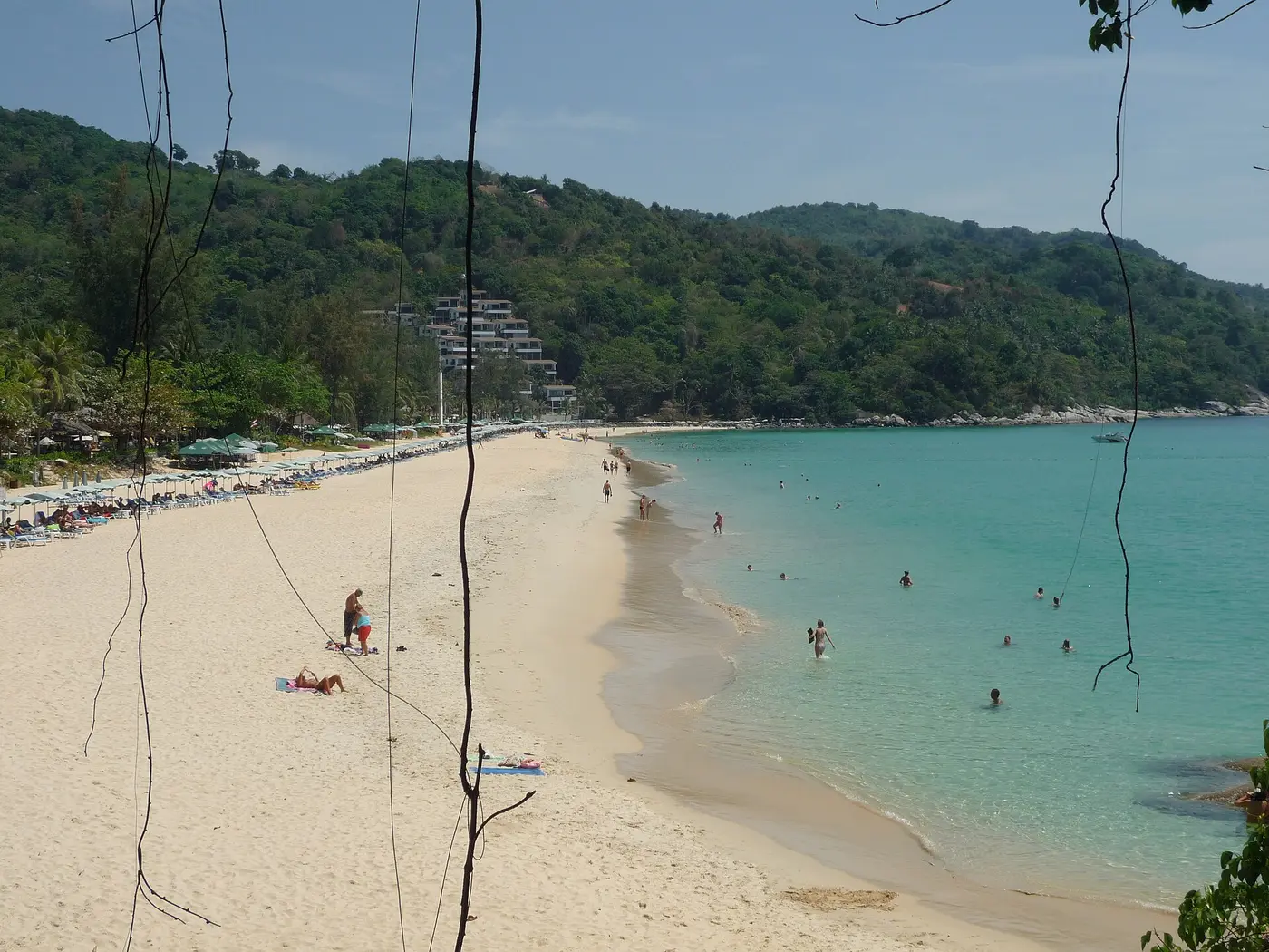 Kata Beach on the west coast of Phuket